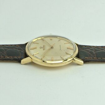 Omega Seamaster 18k yellow gold case ref 14905 SC-62