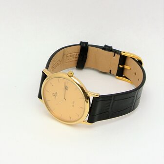 Omega De Ville 18k yellow gold case ref 196.2379