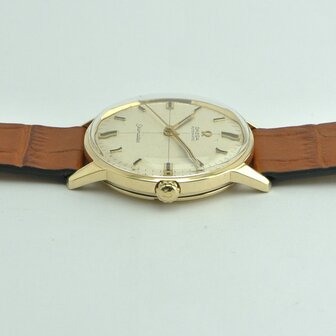 Omega Seamaster 14k yellow gold case ref 165.001