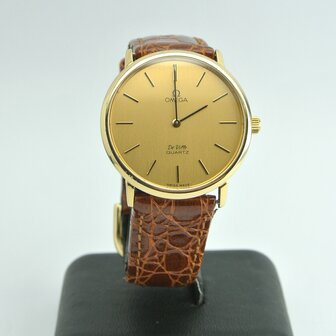 Omega De Ville 14k yellow case ref 191.0044