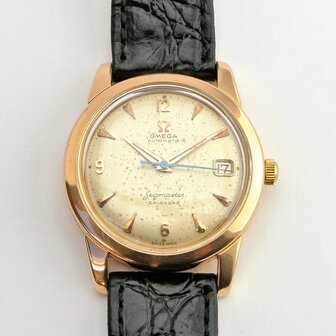 Omega Seamaster Automatic 18k rose gold case ref 2849