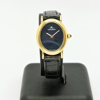 Jaeger-LeCoultre Baignoire 18k gold case Lapis Lazuli dial ref 9136.21