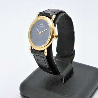 Jaeger-LeCoultre Baignoire 18k gold case Lapis Lazuli dial ref 9136.21