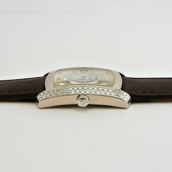 Baume &amp; Mercier Hampton Milleis 18k white gold case Diamonds ref 65335