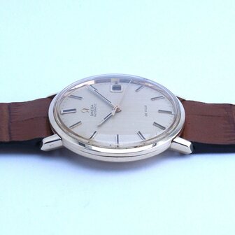 Omega De Ville Automatic 14k gold case ref 166.033