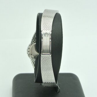 Omega Asymmetric Diamond 18k white gold watch ref 7197