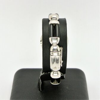 Chopard Gen&egrave;ve 18k white gold with onyx and diamond ref 93547