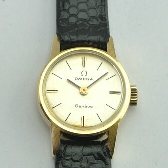 Omega Gen&egrave;ve 18k yellow gold case ref 511.314