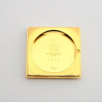 Jaeger-LeCoultre 1910 Square 18k gold case ref 1910