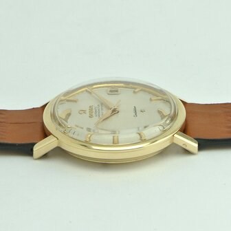 Omega Constellation ref 168004/14 cal 561 14k yellow gold case