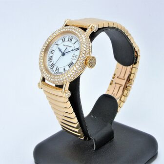 Cartier Diabolo 18k gold watch ref 1430