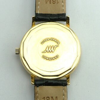 Longines Ultra Chron Automatic 18k yellow gold case