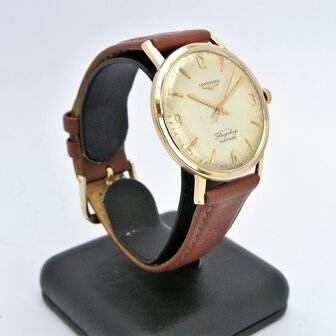 Longines Flagship 9k gold case automatic