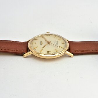 Longines Flagship 9k gold case automatic