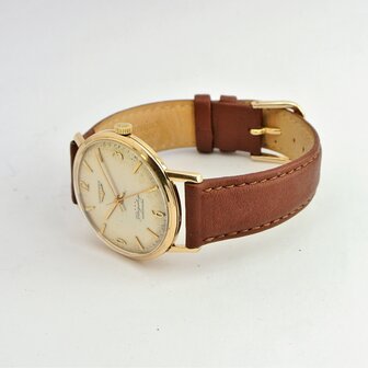 Longines Flagship 9k gold case automatic