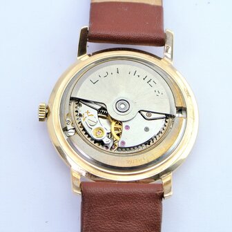 Longines Flagship 9k gold case automatic