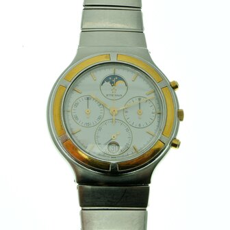 Eterna Air Force Galaxis Chronograph gold / steel