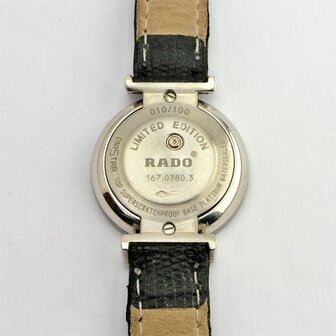 Rado Diastar Platinum Case Diastar Limited Edition 167.0380.3