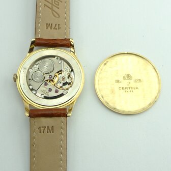 Certina Vintage cal 23-20 18k yellow gold case