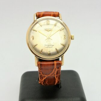 Longines Flagship 9k gold case automatic