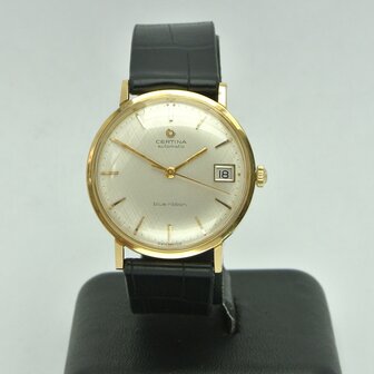 Certina Blue Ribbon Automatic 18k yellow gold case