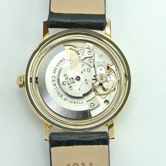 Certina Blue Ribbon Automatic 18k yellow gold case