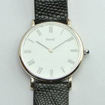 Piaget 18k white gold case ref 9015