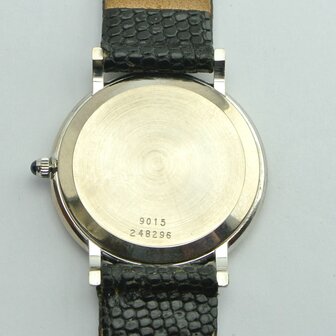 Piaget 18k white gold case ref 9015