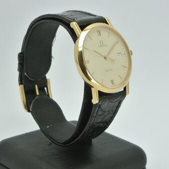 Omega De Ville 18k gold case ref 196.2430