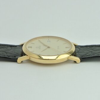 Omega De Ville 18k gold case ref 196.2430