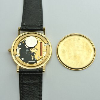 Omega De Ville 18k gold case ref 196.2430