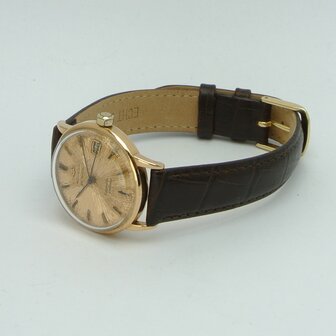 Movado Kingmatic Automatic 18k gold case and dial ref R5231