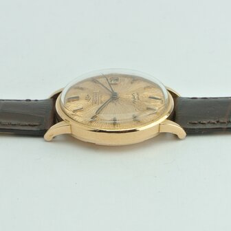 Movado Kingmatic Automatic 18k gold case and dial ref R5231