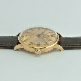 Movado Kingmatic Automatic 18k gold case and dial ref R5231