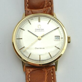 Omega Gen&egrave;ve Automatic 18k gold case ref. 162.041