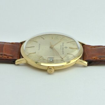 Baume &amp; Mercier Baumatic 18k gold case ref 35048.2