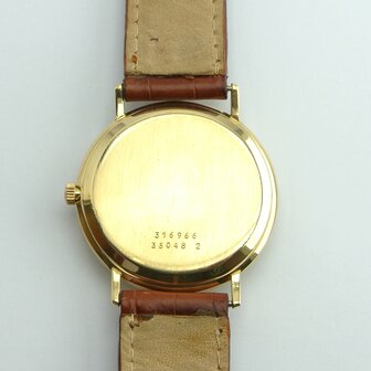 Baume &amp; Mercier Baumatic 18k gold case ref 35048.2