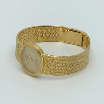 Rolex Cellini 18k yellow gold champagne dial ref 4081