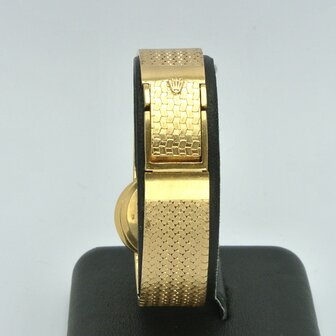 Rolex Cellini 18k yellow gold champagne dial ref 4081