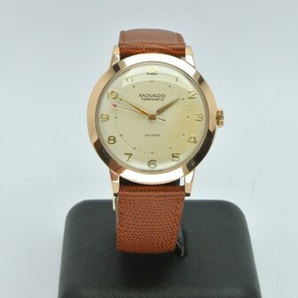 Movado Tempomatic | 18k rose gold case | ref 6192