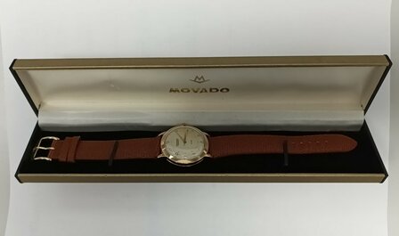 Movado Tempomatic | 18k rose gold case | ref 6192