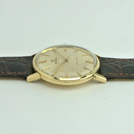 Omega Seamaster 18k yellow gold case ref 14905 SC-62