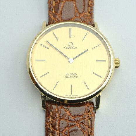 Omega De Ville 14k yellow case ref 191.0044