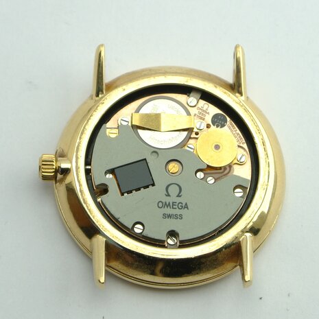 Omega De Ville 14k yellow case ref 191.0044