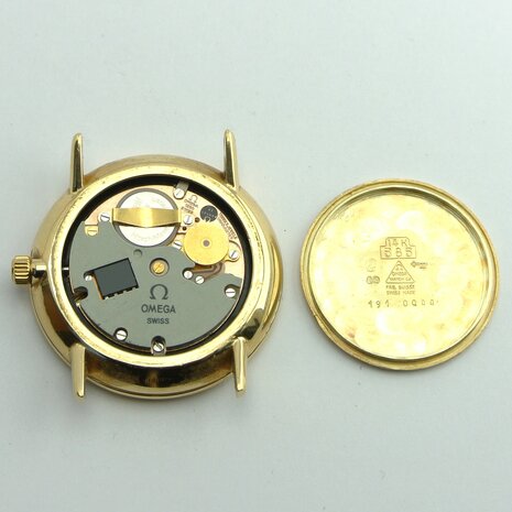 Omega De Ville 14k yellow case ref 191.0044