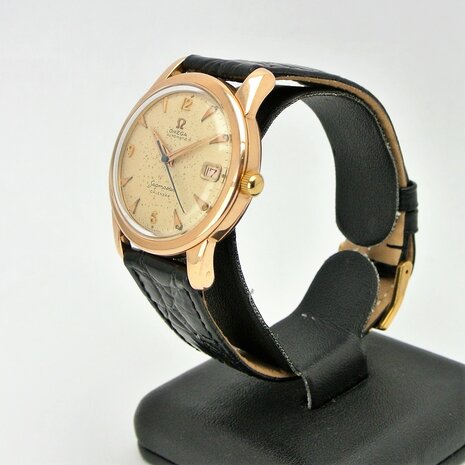 Omega Seamaster Automatic 18k rose gold case ref 2849