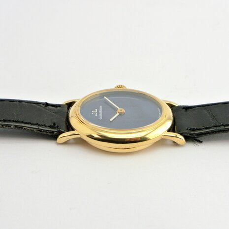 Jaeger-LeCoultre Baignoire 18k gold case Lapis Lazuli dial ref 9136.21