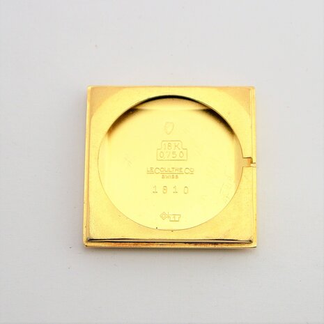 Jaeger-LeCoultre 1910 Square 18k gold case ref 1910