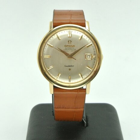 Omega Constellation ref 168004/14 cal 561 14k yellow gold case