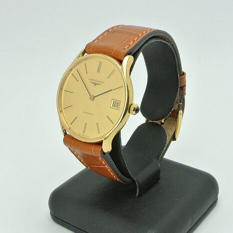 Longines Automatic 18k gold case ref 4184